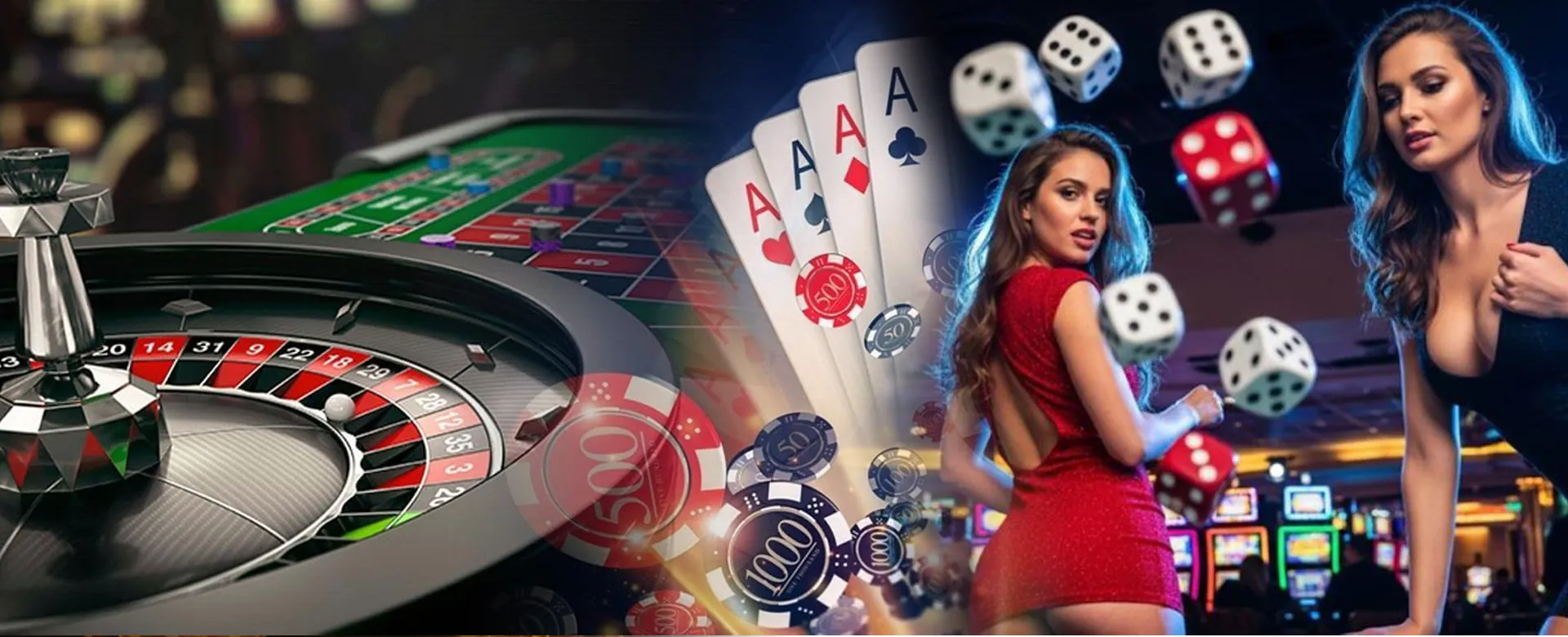 bet100 Live Casino Dealer with Cards and Chips